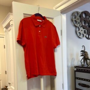 Lacoste Women’s Classic Fit Red Polo Shirt